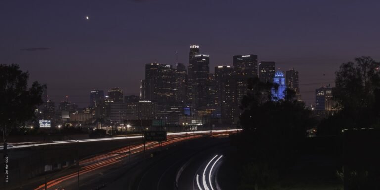 Los Angeles Skyline Video